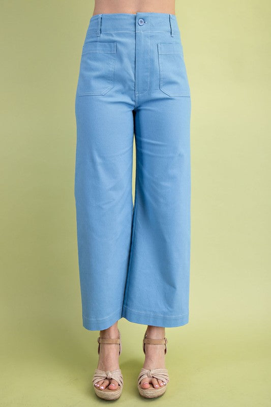 ANKLE STITCH PANTS