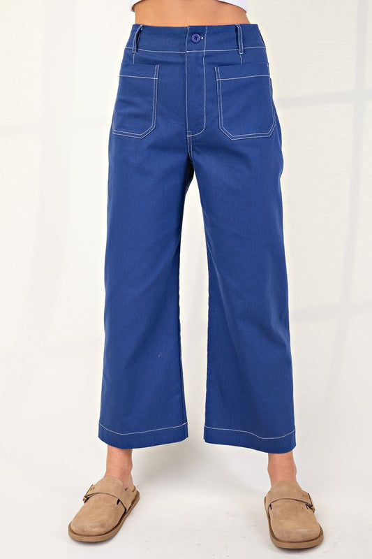 ANKLE STITCH PANTS