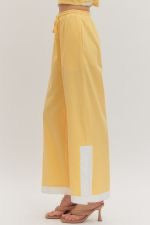LEMON HALTER PANT SET