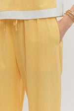 LEMON HALTER PANT SET
