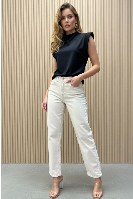 KELLY MOCK NECK TOP