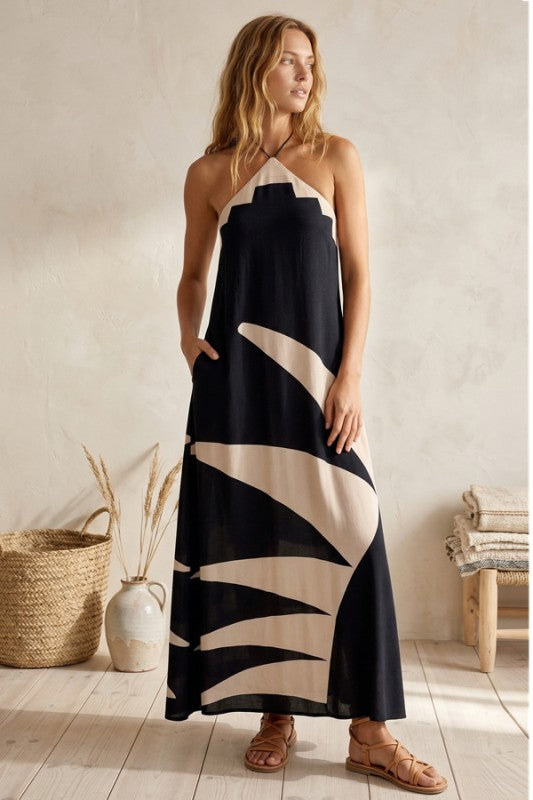 LINA HALTER DRESS