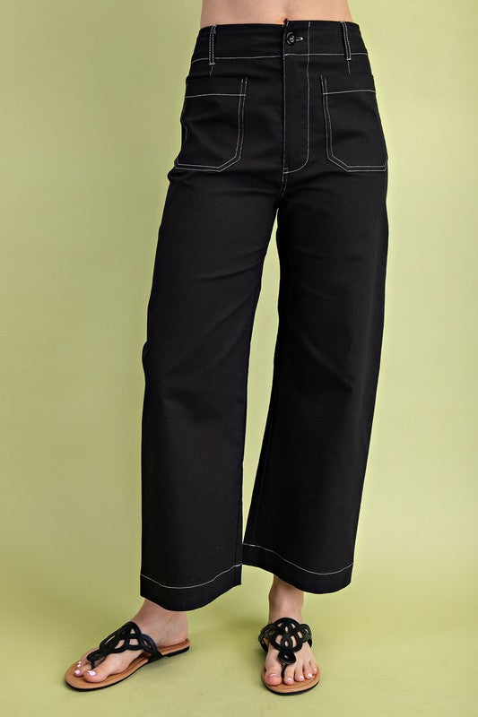 ANKLE STITCH PANTS