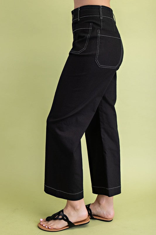 ANKLE STITCH PANTS
