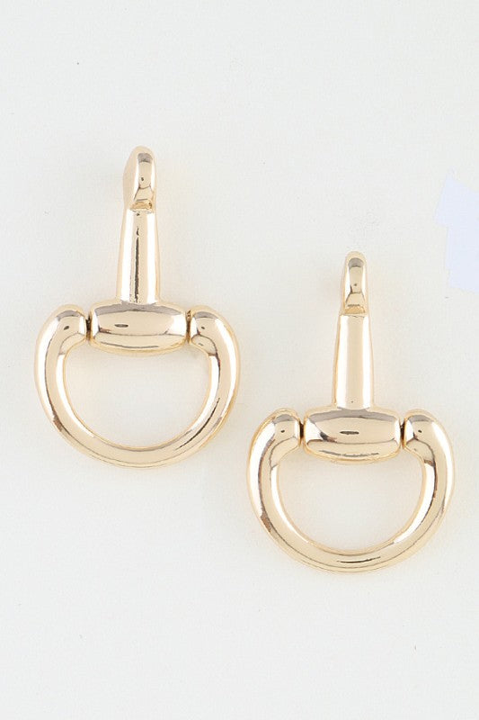 HORSESHOE EARINGS