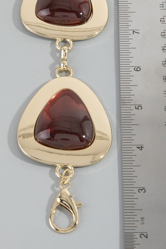 OJO DE TIGRE CHAIN BELT