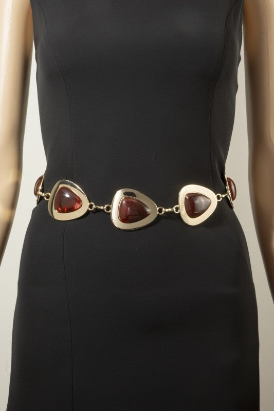 OJO DE TIGRE CHAIN BELT