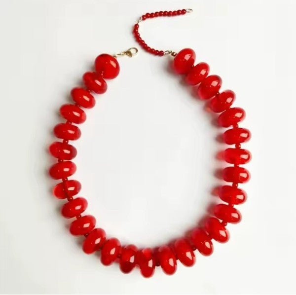 DOPAMINE RESIN NECKLACE