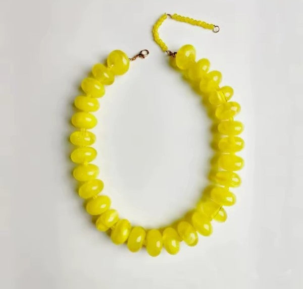 DOPAMINE RESIN NECKLACE