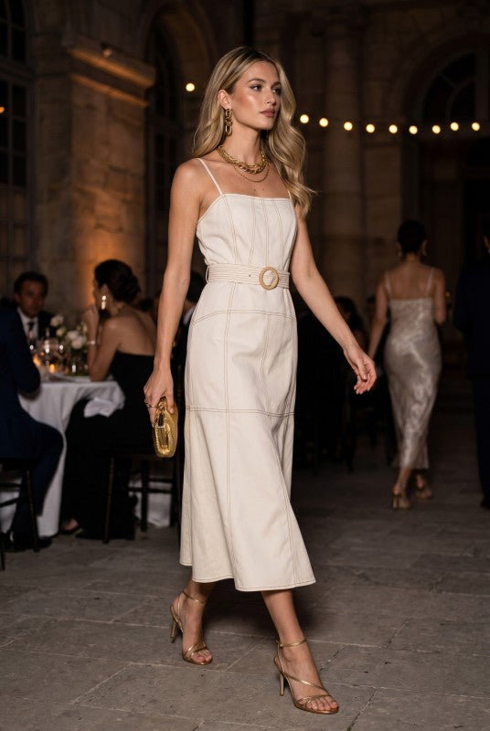 CEFALU MIDI DRESS