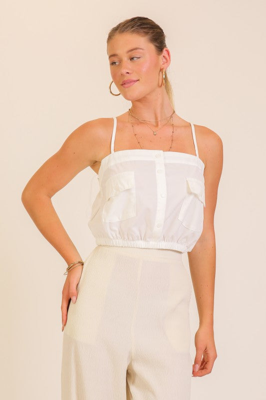 UTILITY CROP TOP