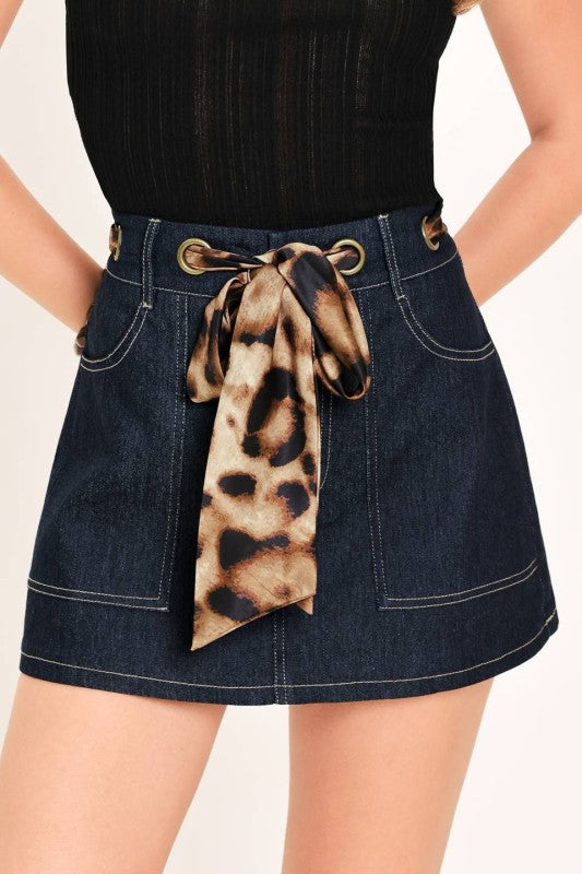 SCARF SKORT SHORT