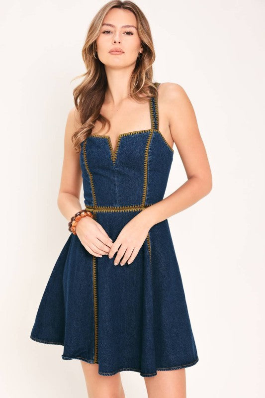 ELISA STITCH DRESS