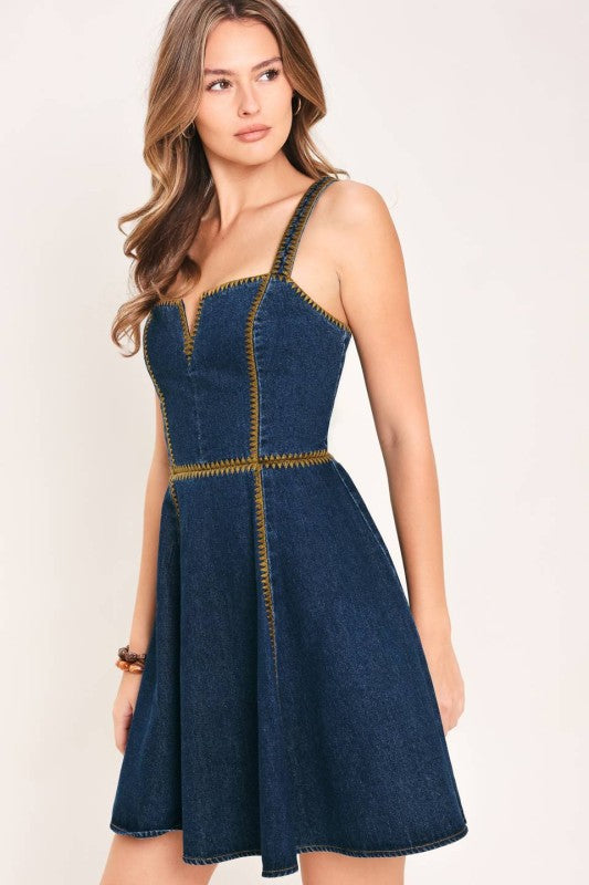 ELISA STITCH DRESS