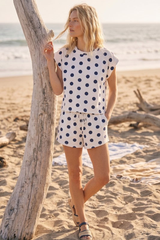 SCUBA DOTS SHORTSET