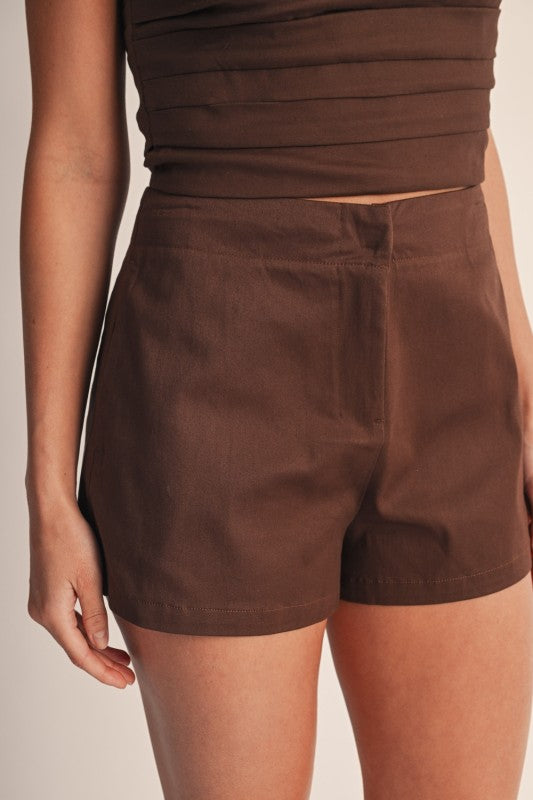 TAILORED SHORT SET