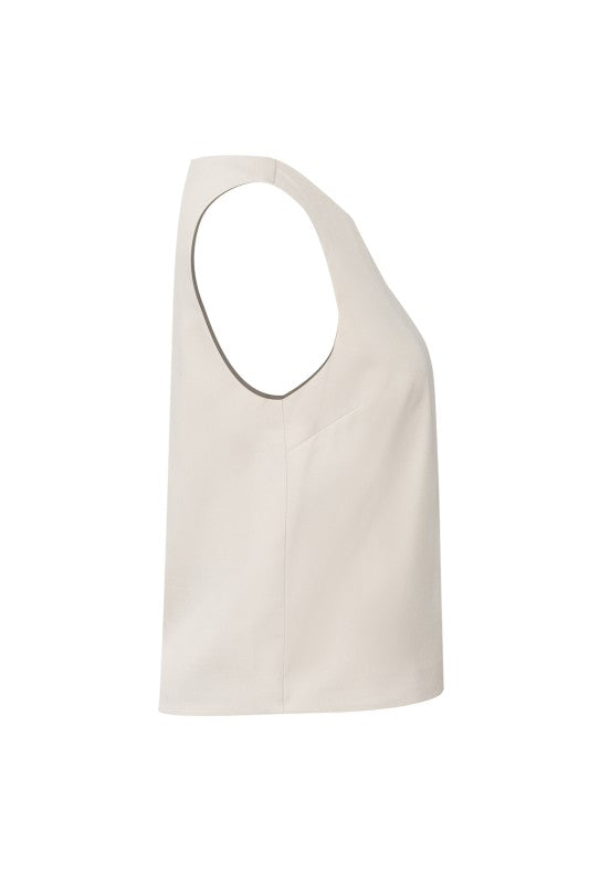 CROSS CROP TOP