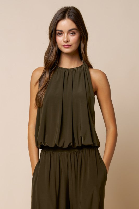 ALI BALLOON HEM PANT SET