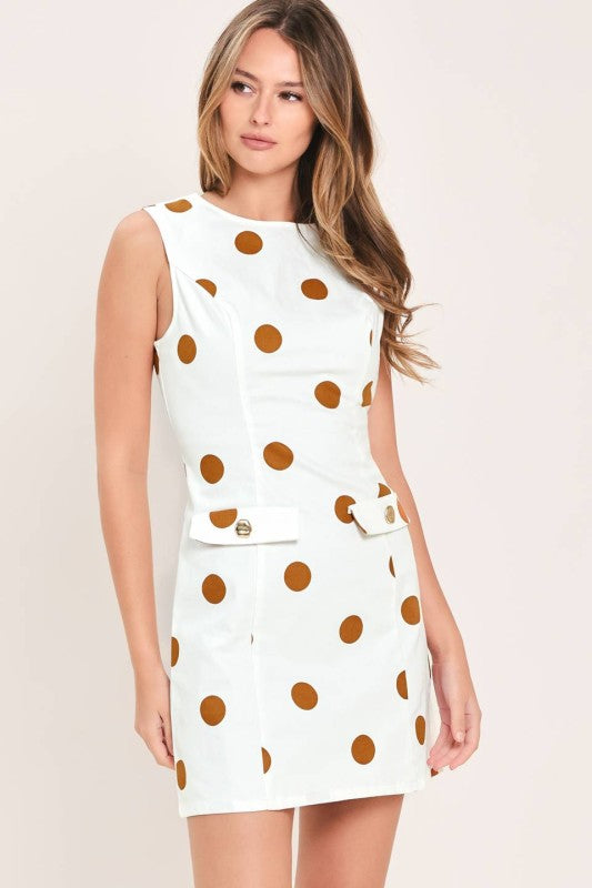 POLKADOTS MINI DRESS