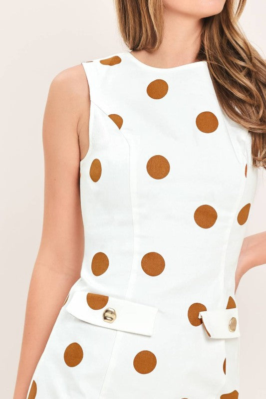 POLKADOTS MINI DRESS