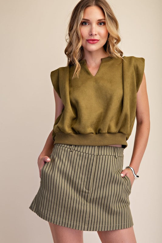 MICHI CROPPED TOP