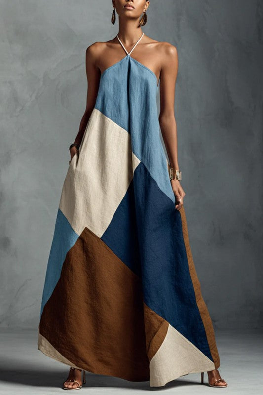 MONICA HALTER MAXI DRESS