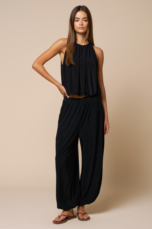 ALI BALLOON HEM PANT SET