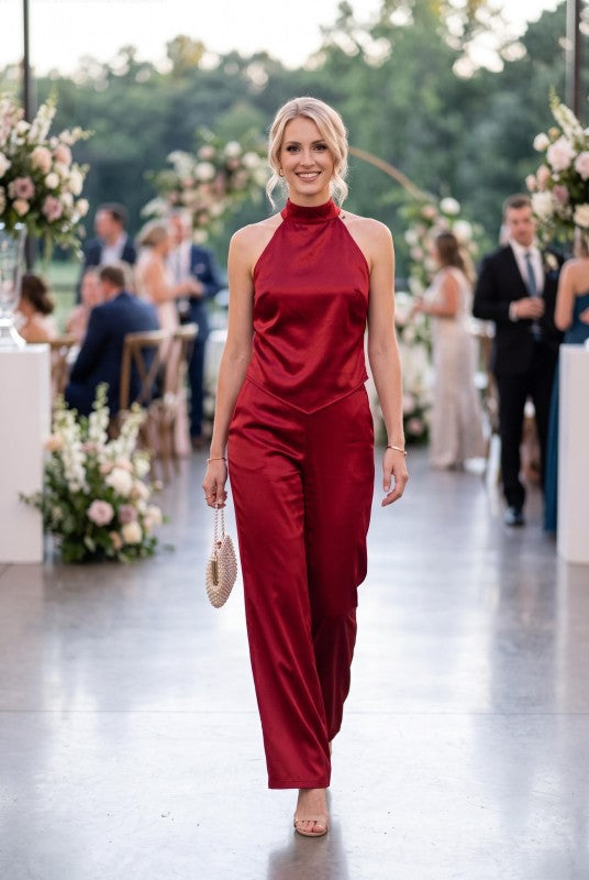 CRIMSON PANT SET