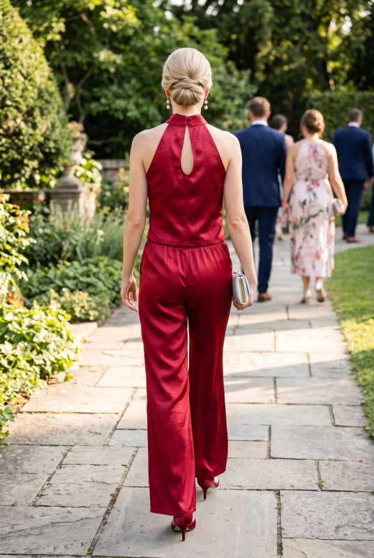 CRIMSON PANT SET