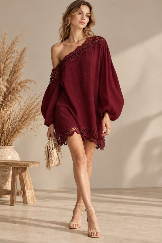 MERCY ONE SHOULDER DRESS